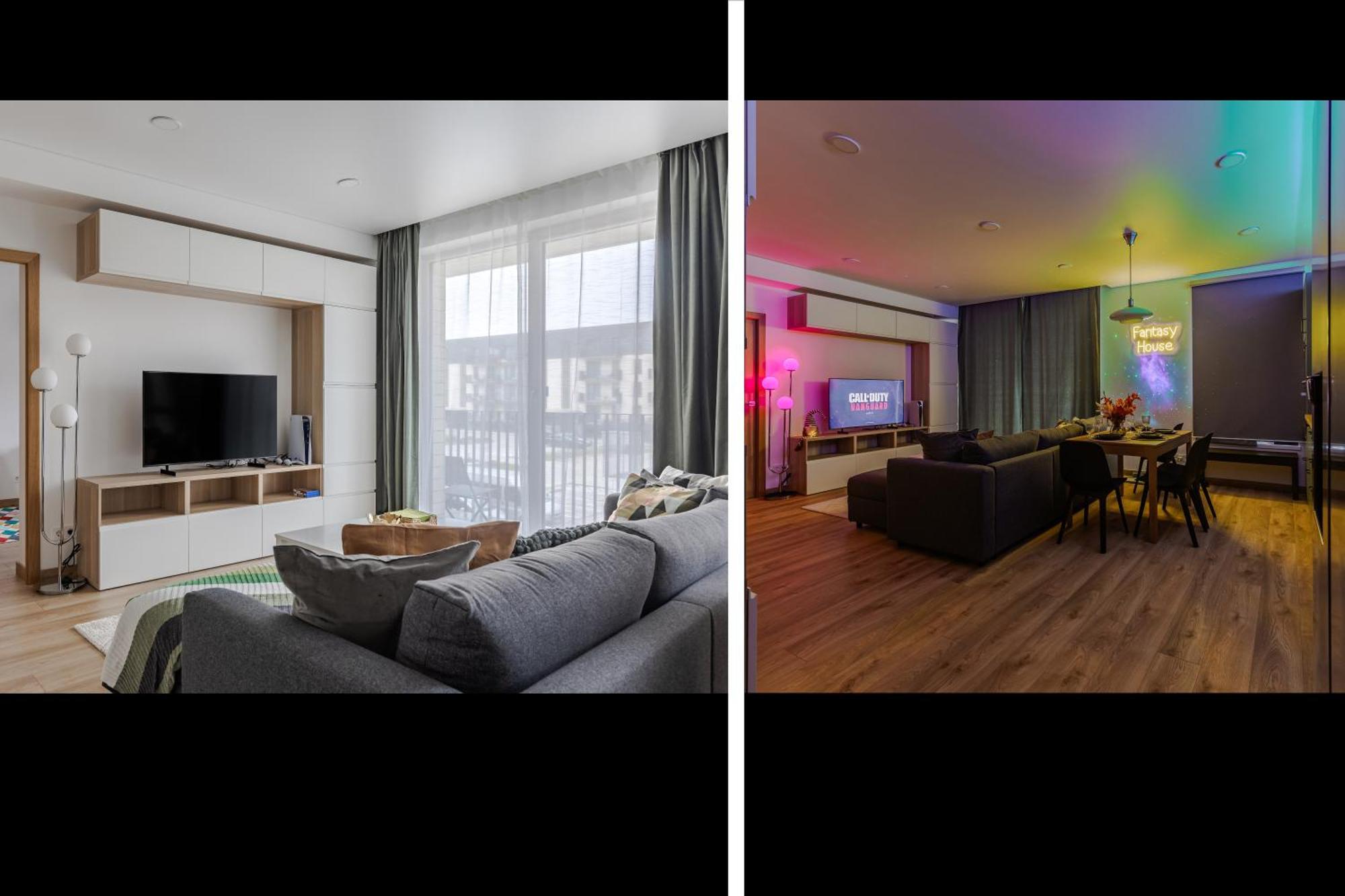 Fantasy House, Cozzy Apartmens, Free Parking, Long Stays Welcome VNO Dış mekan fotoğraf